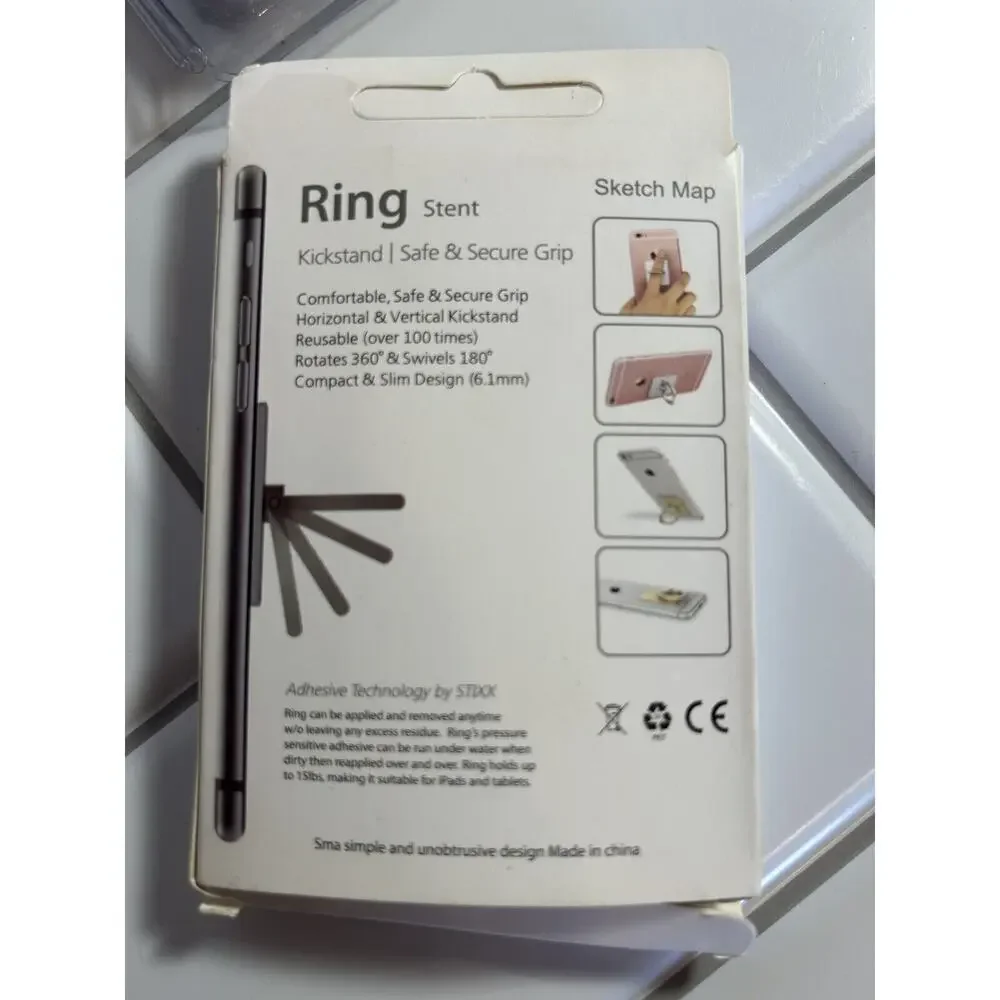 Cell Phone Accessories Multifunctional Rotary Phone Holder And Ring Kickstand